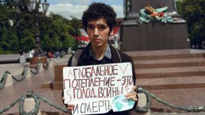 Allein gegen Putins Klimapolitik