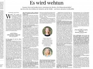 Auftaktinterview zum Buchstart: „Es wird wehtun“
